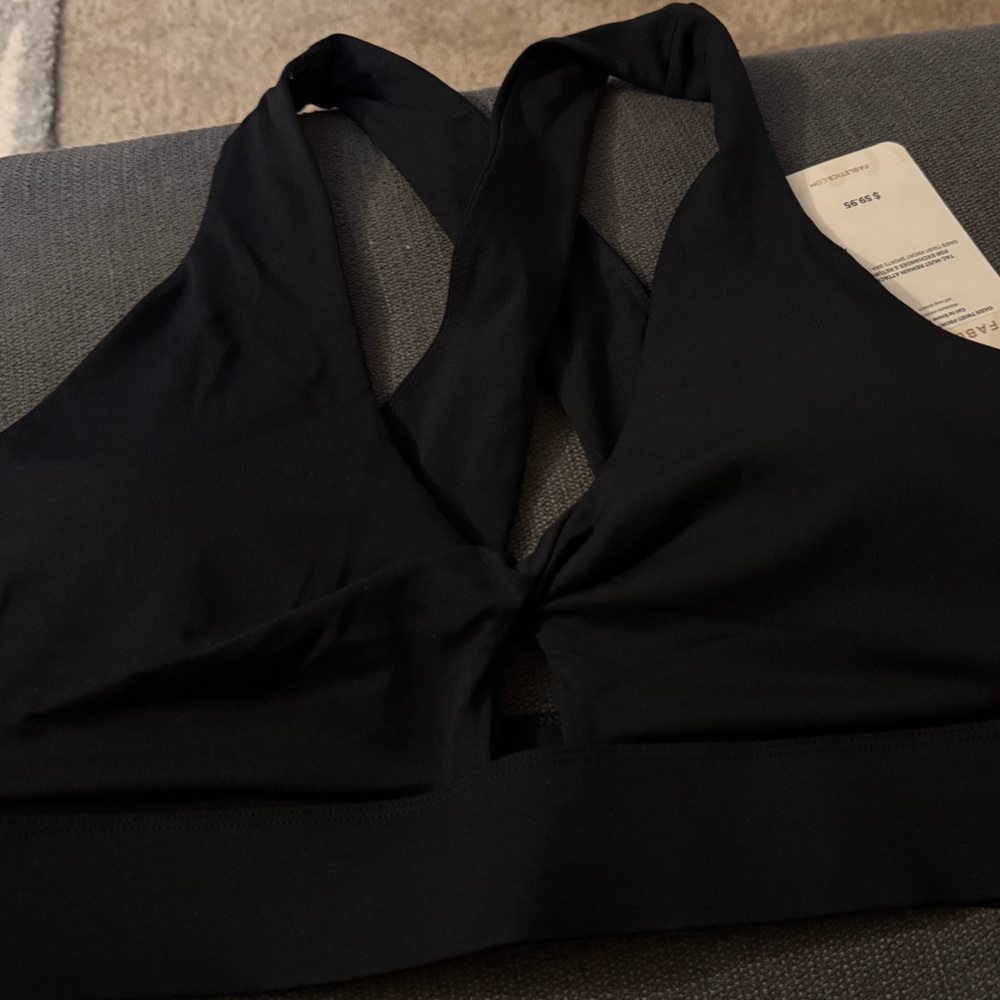 Fabletics Black sports  Bra